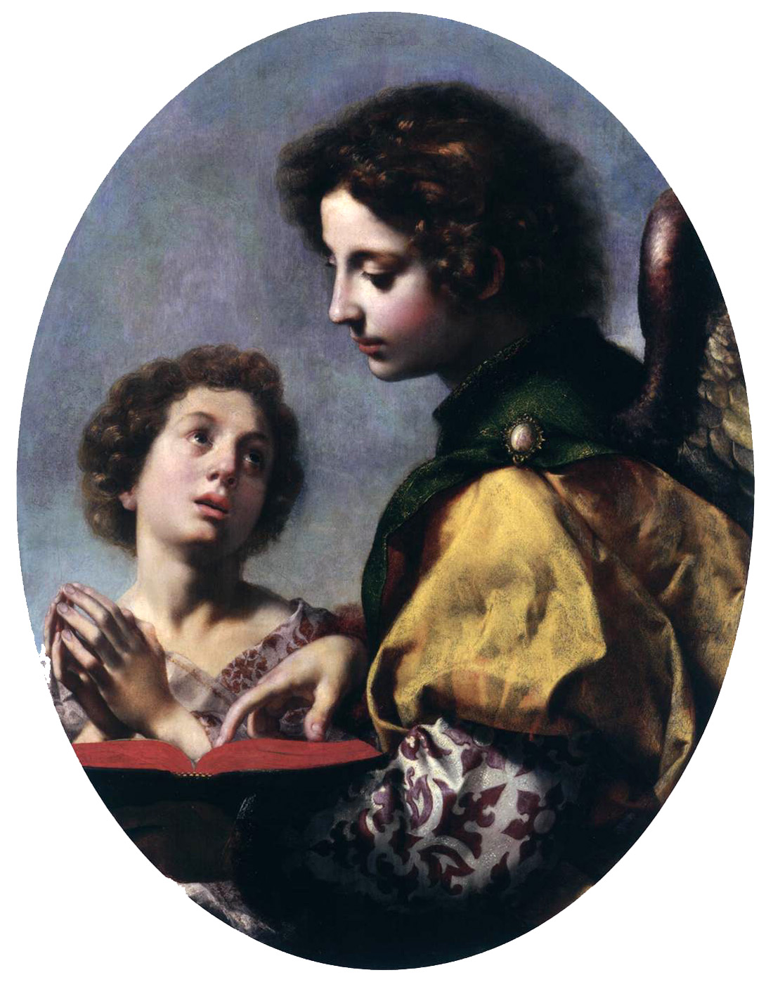 guardian angel tutoring the christian child'